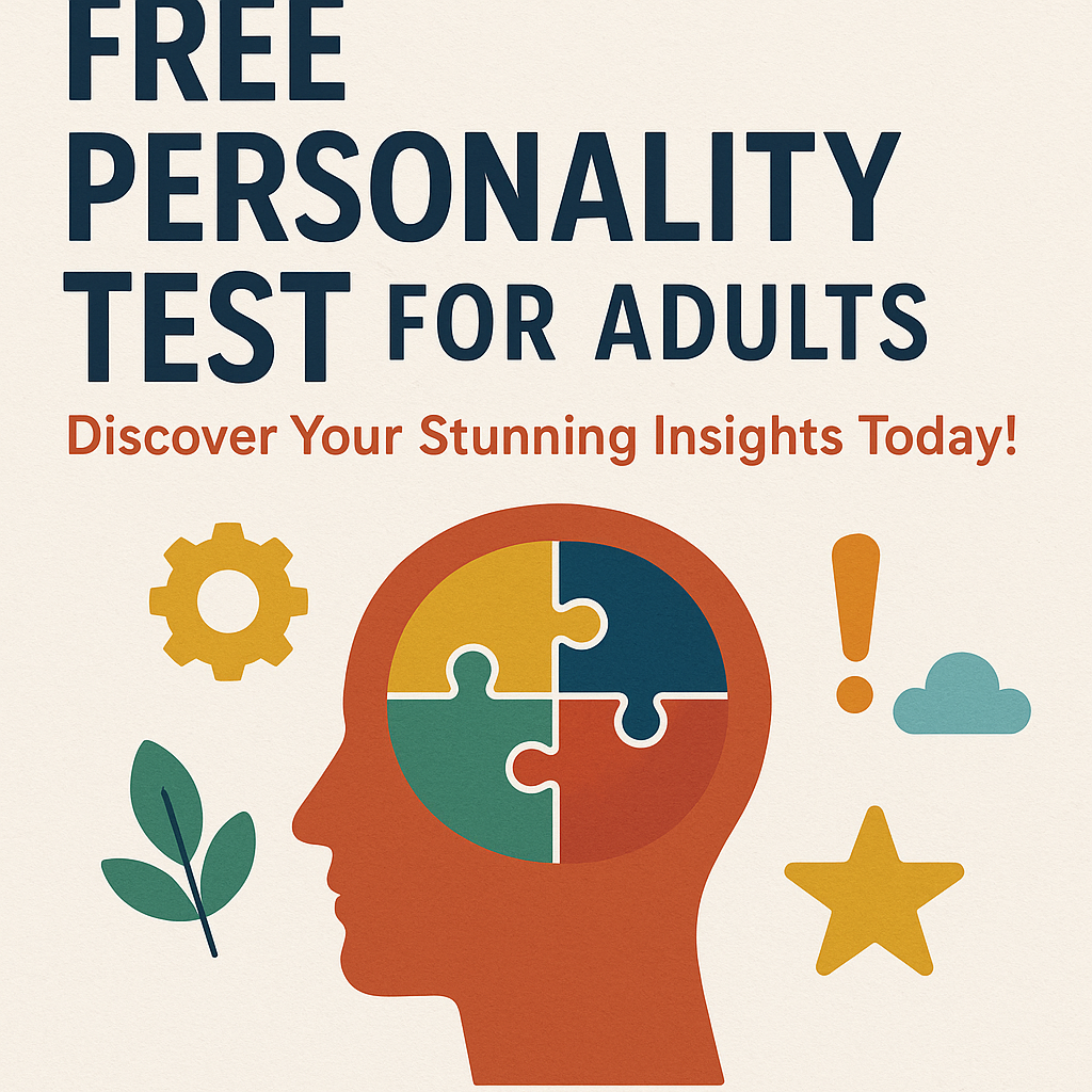 personality test for adults free illustration for Free Personality Test for Adults: Discover Your Stunning Insights Today!