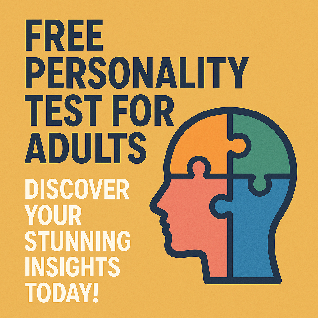 Free Personality Test for Adults: Discover Your Stunning Insights Today!