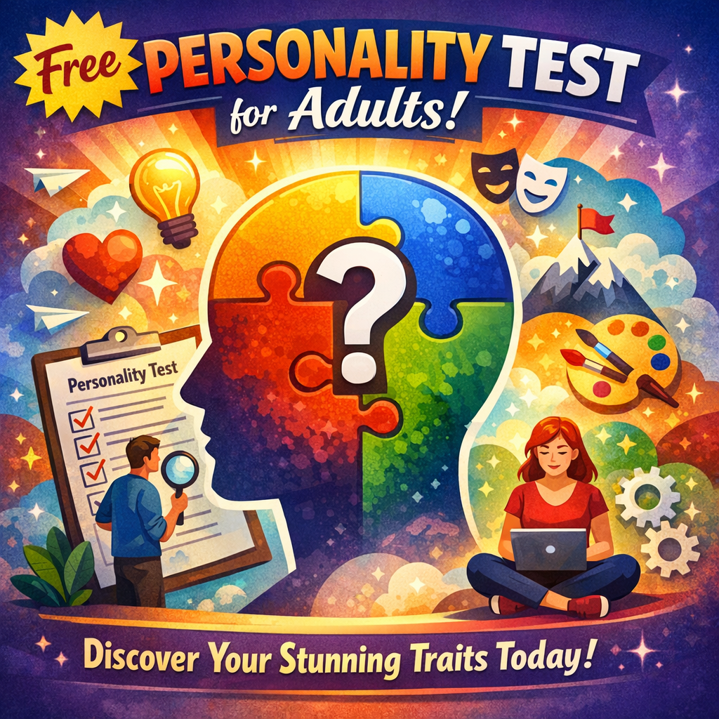 Free Personality Test for Adults: Discover Your Stunning Traits Today!