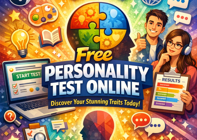 Free Personality Test Online: Discover Your Stunning Traits Today!