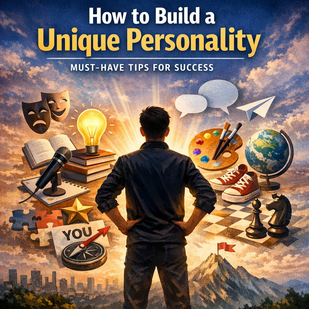 Illustration of How to Build a Unique Personality: Must-Have Tips for Success