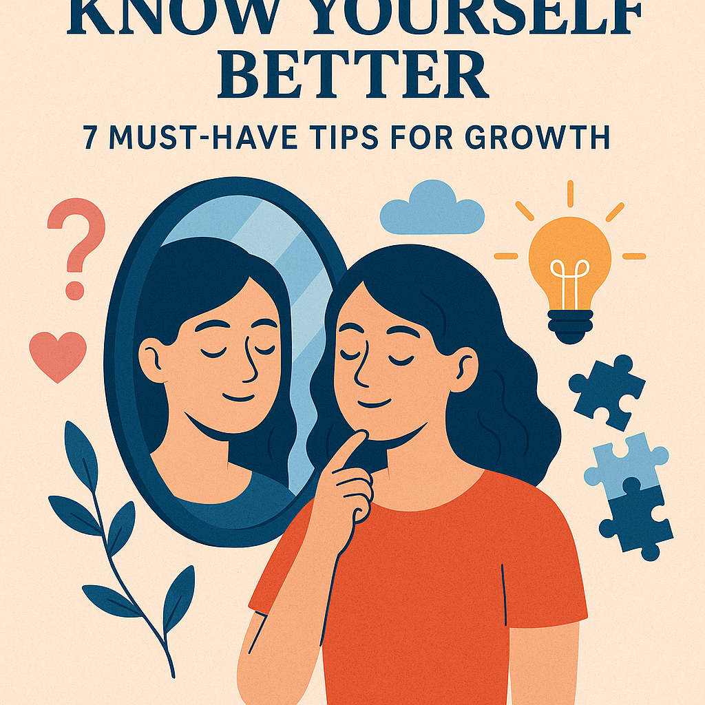 How to Know Yourself Better: 7 Must-Have Tips for Growth