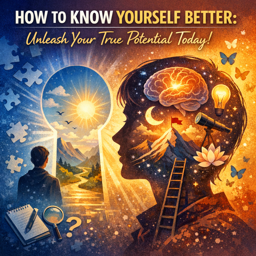How to Know Yourself Better: Unleash Your True Potential Today!