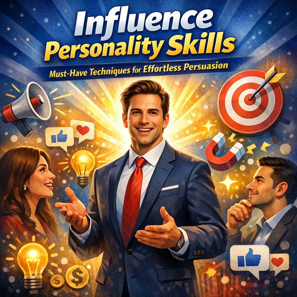 Influence Personality Skills: Must-Have Techniques for Effortless Persuasion
