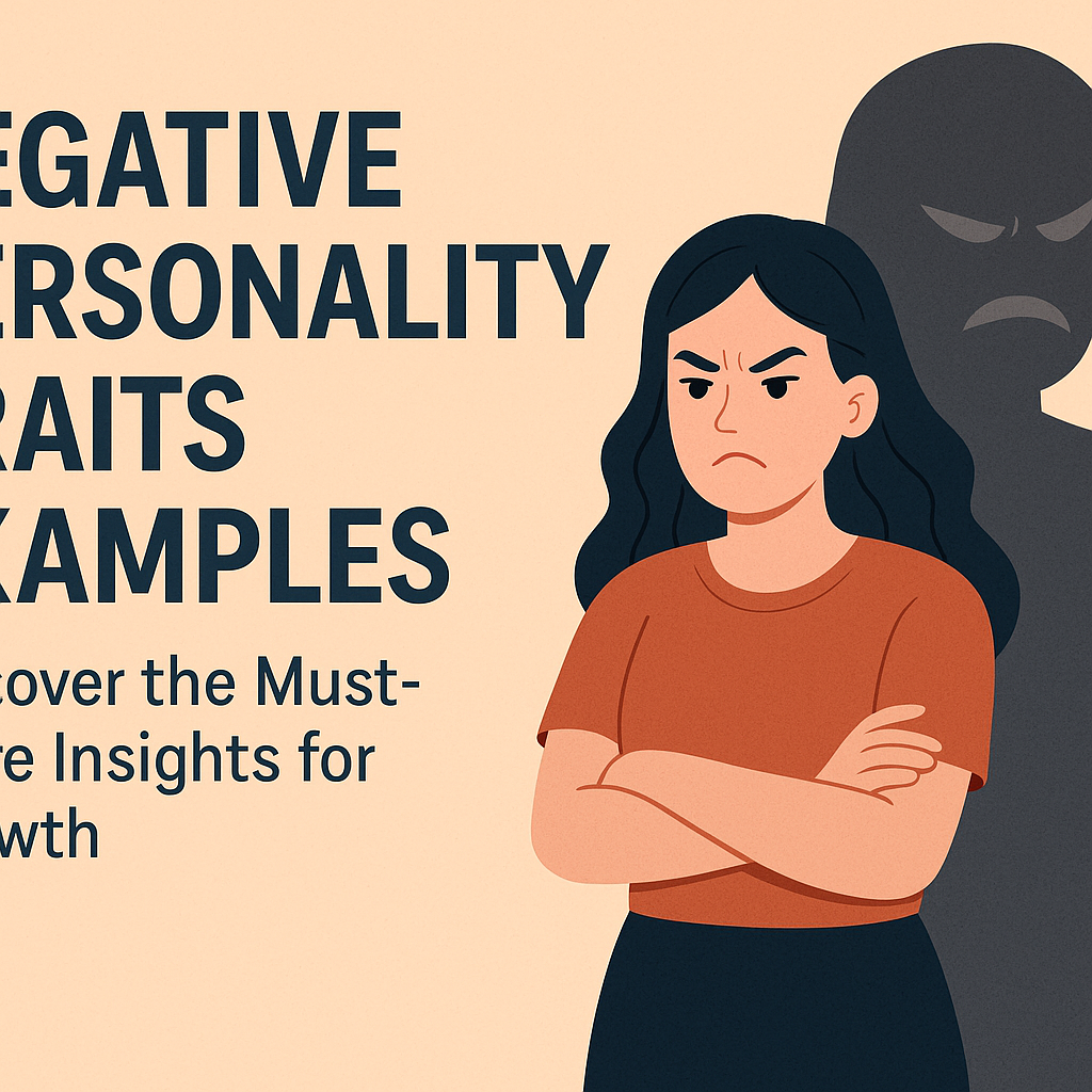 Negative Personality Traits Examples: Discover the Must-Have Insights for Growth