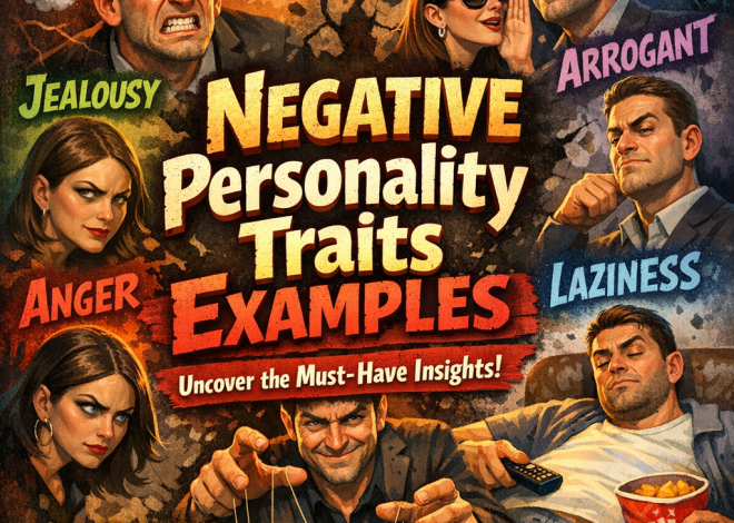 Negative Personality Traits Examples: Uncover the Must-Have Insights!