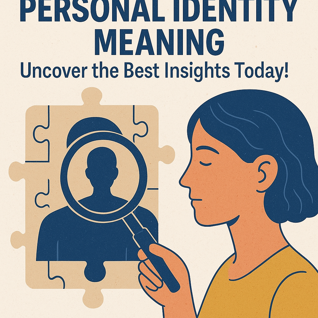 Personal Identity Meaning: Uncover the Best Insights Today!