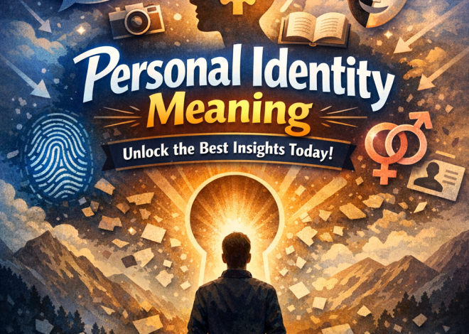 Personal Identity Meaning: Unlock the Best Insights Today!