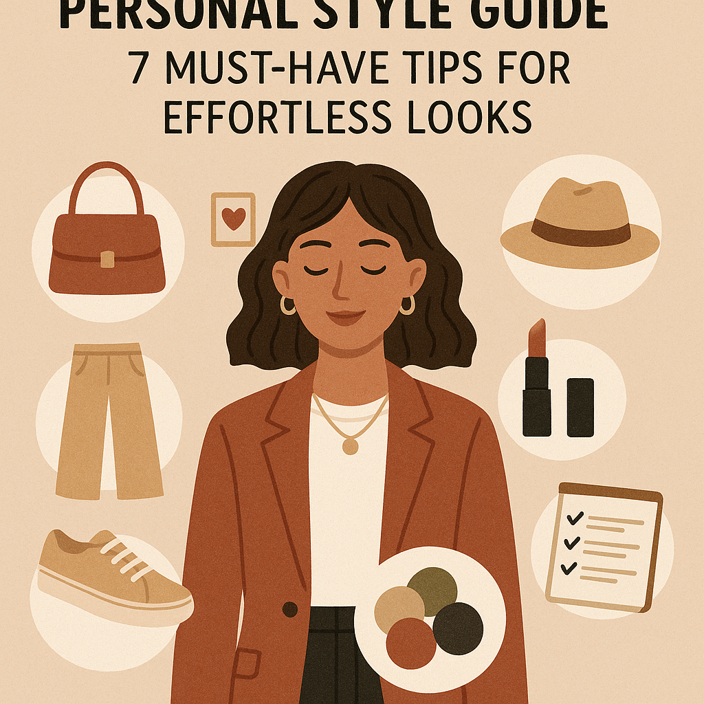 Illustration of Personal Style Guide: 7 Must-Have Tips for Effortless Looks