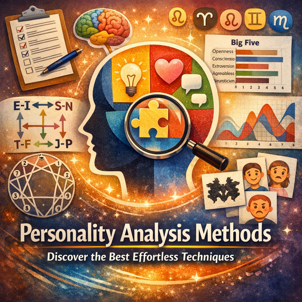 Personality Analysis Methods: Discover the Best Effortless Techniques