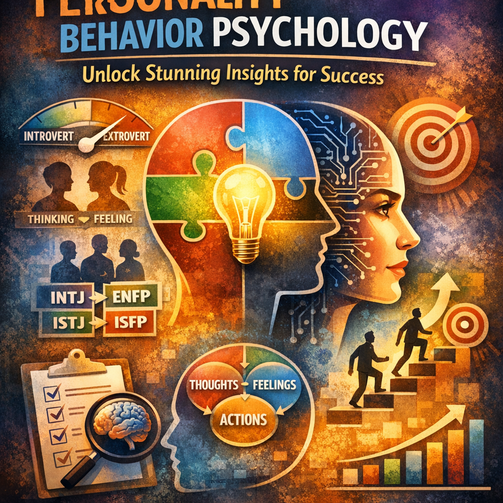 Illustration of Personality Behavior Psychology: Unlock Stunning Insights for Success