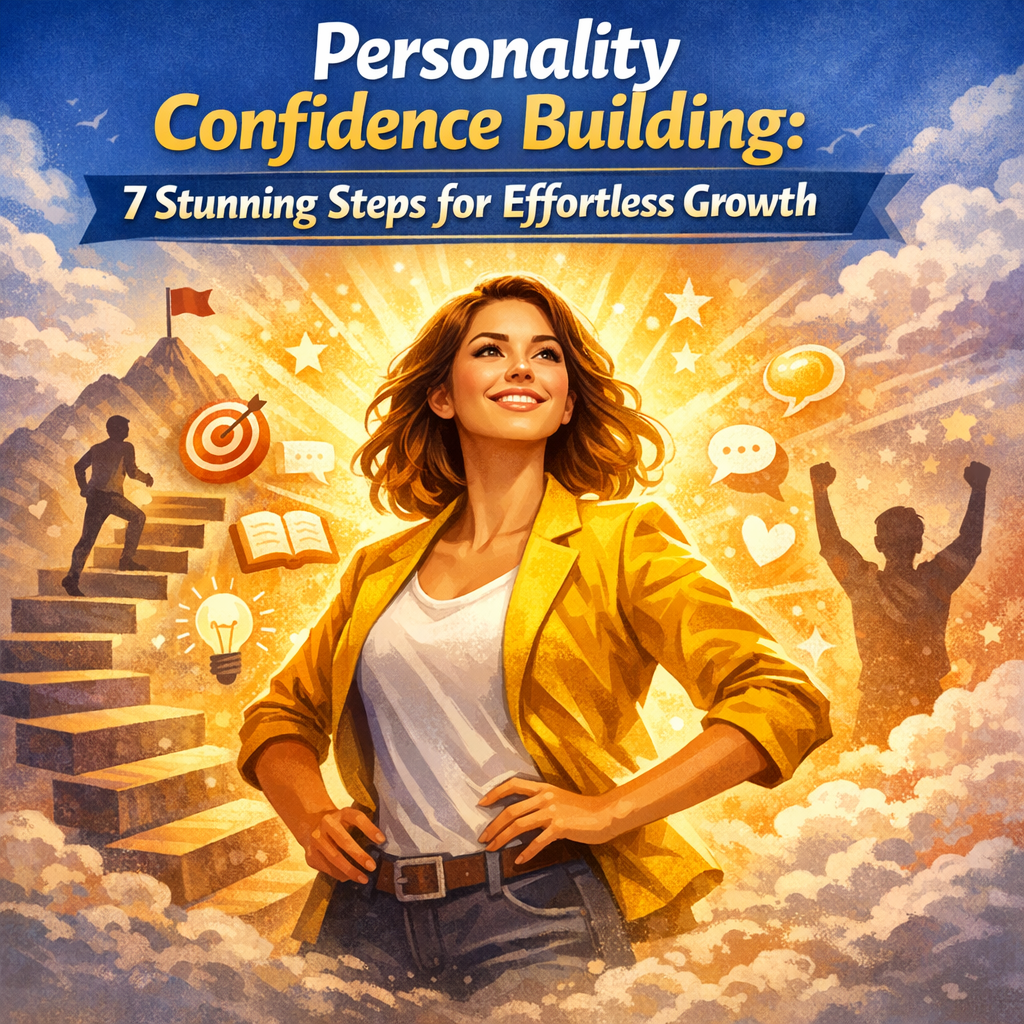 Personality Confidence Building: 7 Stunning Steps for Effortless Growth