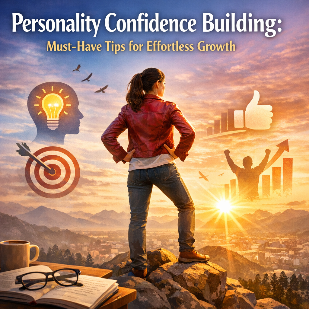 Illustration of Personality Confidence Building: Must-Have Tips for Effortless Growth