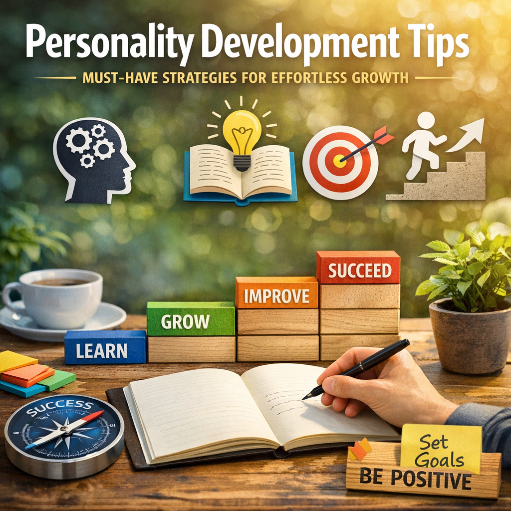 Illustration of Personality Development Tips: Must-Have Strategies for Effortless Growth