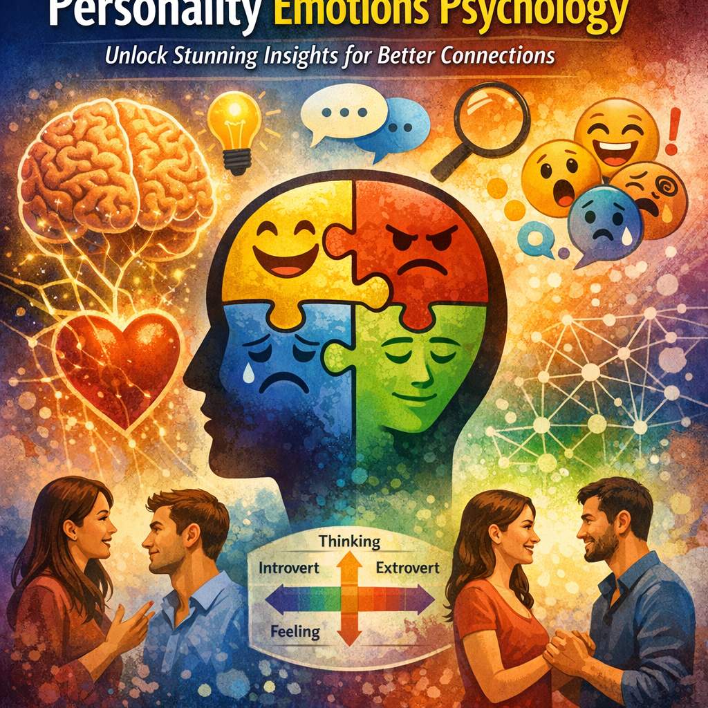 Illustration of Personality Emotions Psychology: Unlock Stunning Insights for Better Connections