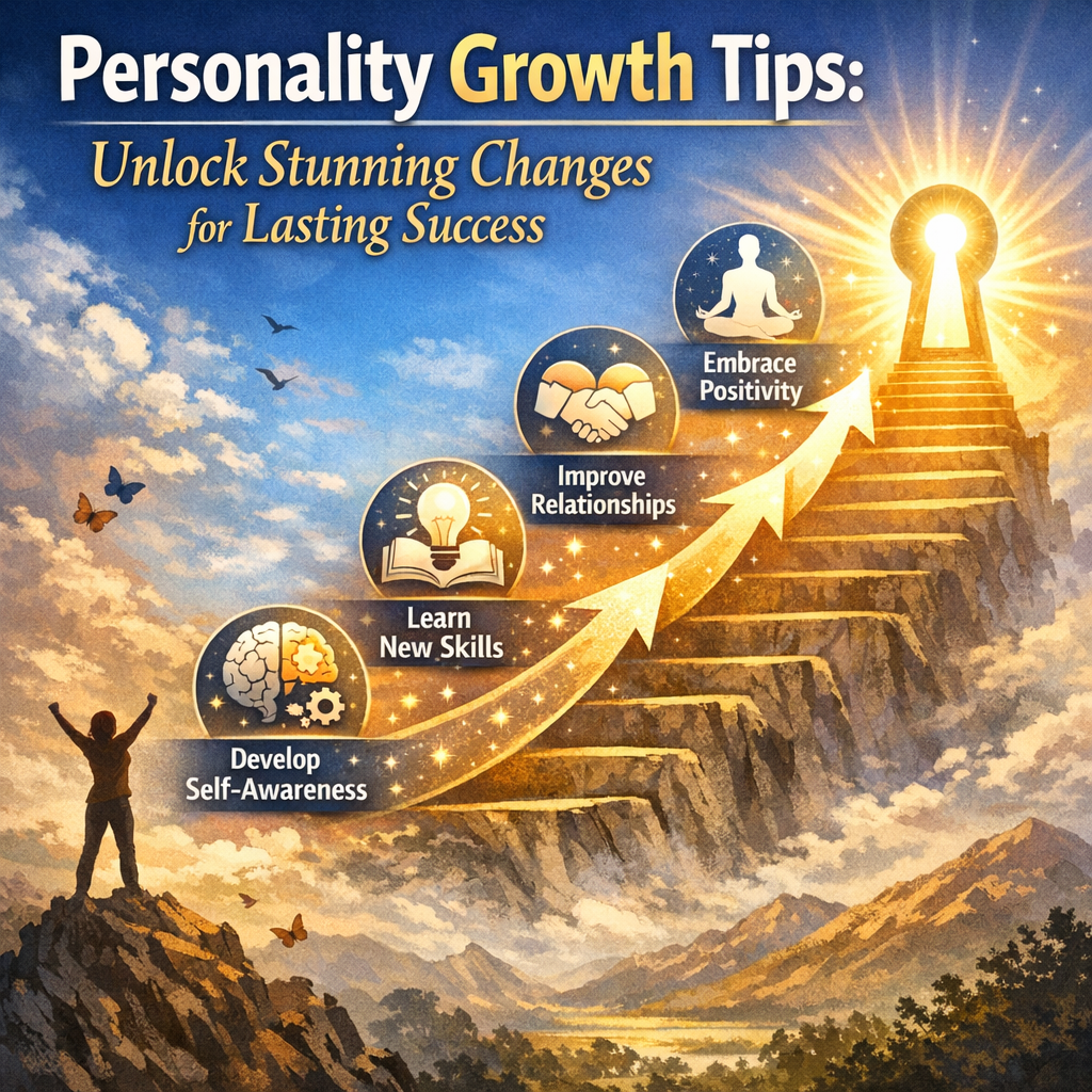 Illustration of Personality Growth Tips: Unlock Stunning Changes for Lasting Success