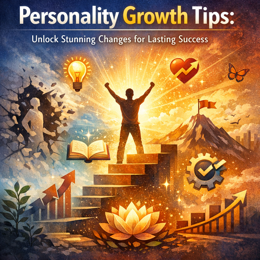 Personality Growth Tips: Unlock Stunning Changes for Lasting Success
