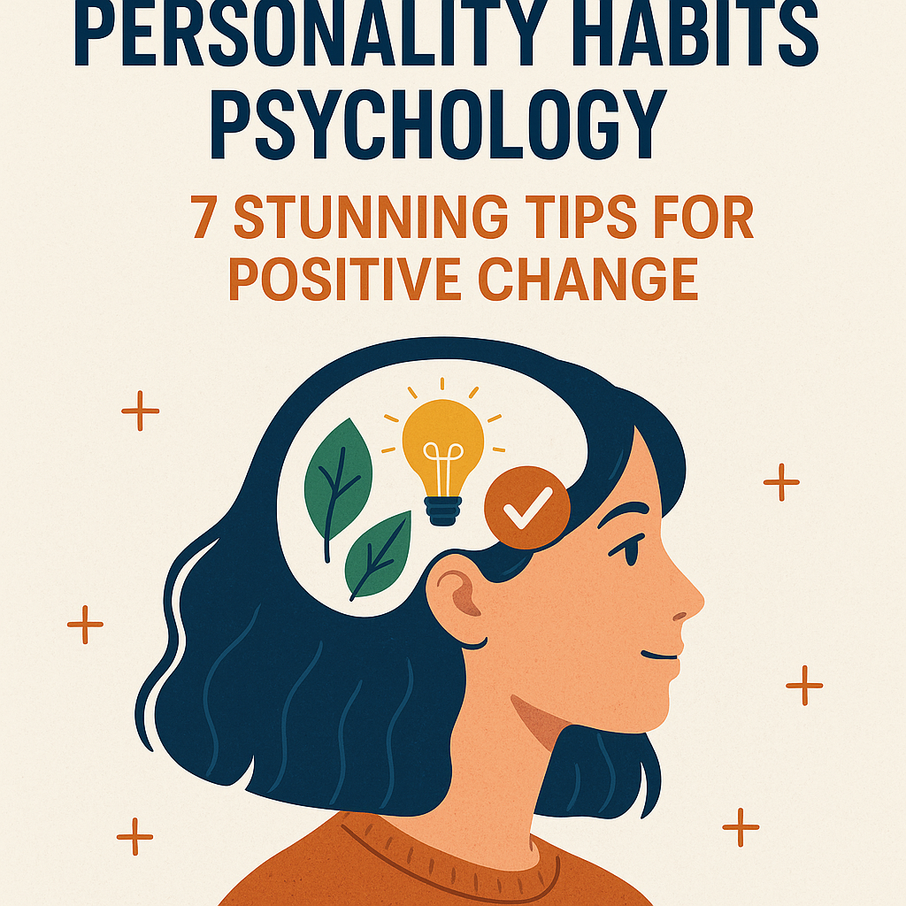 Personality Habits Psychology: 7 Stunning Tips for Positive Change
