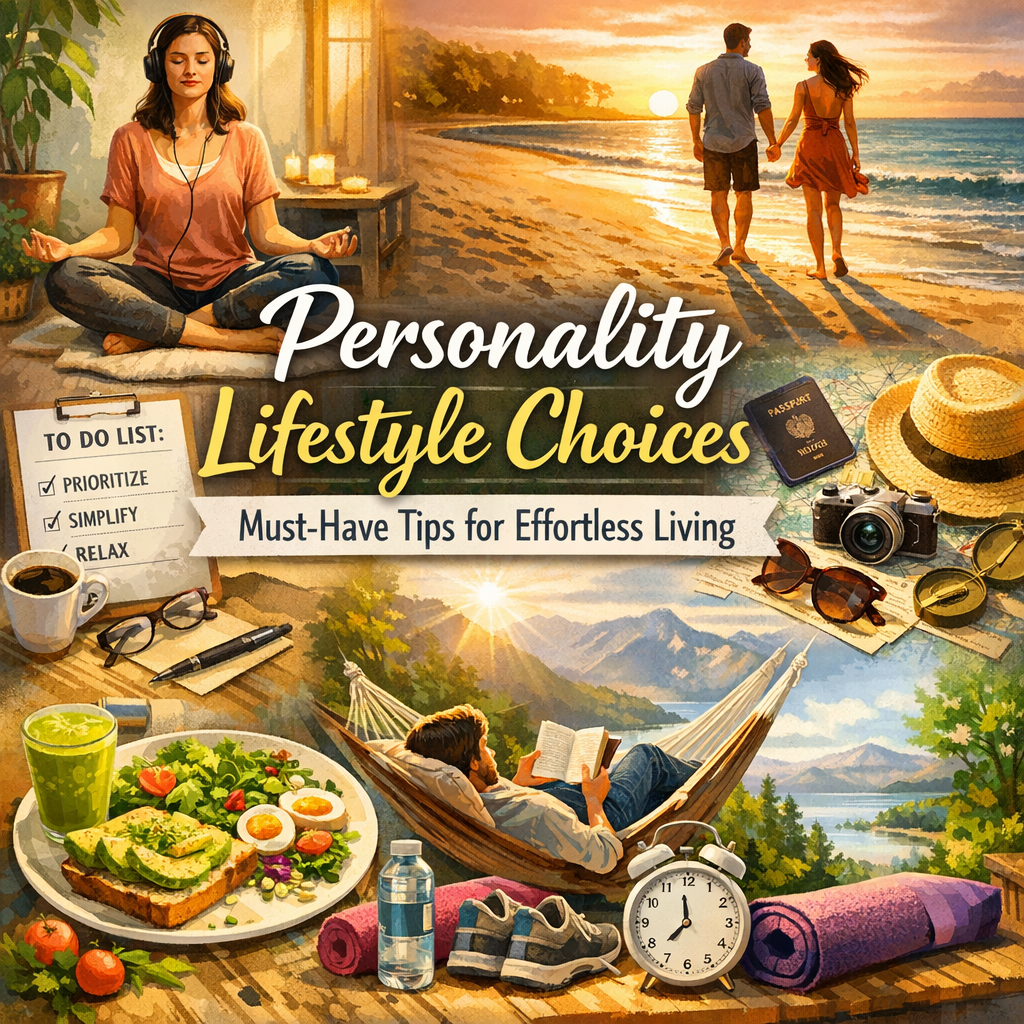 Illustration of Personality Lifestyle Choices: Must-Have Tips for Effortless Living