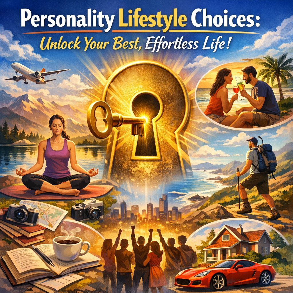 Illustration of Personality Lifestyle Choices: Unlock Your Best, Effortless Life!