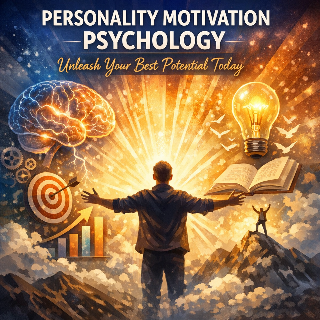 Illustration of Personality Motivation Psychology: Unleash Your Best Potential Today