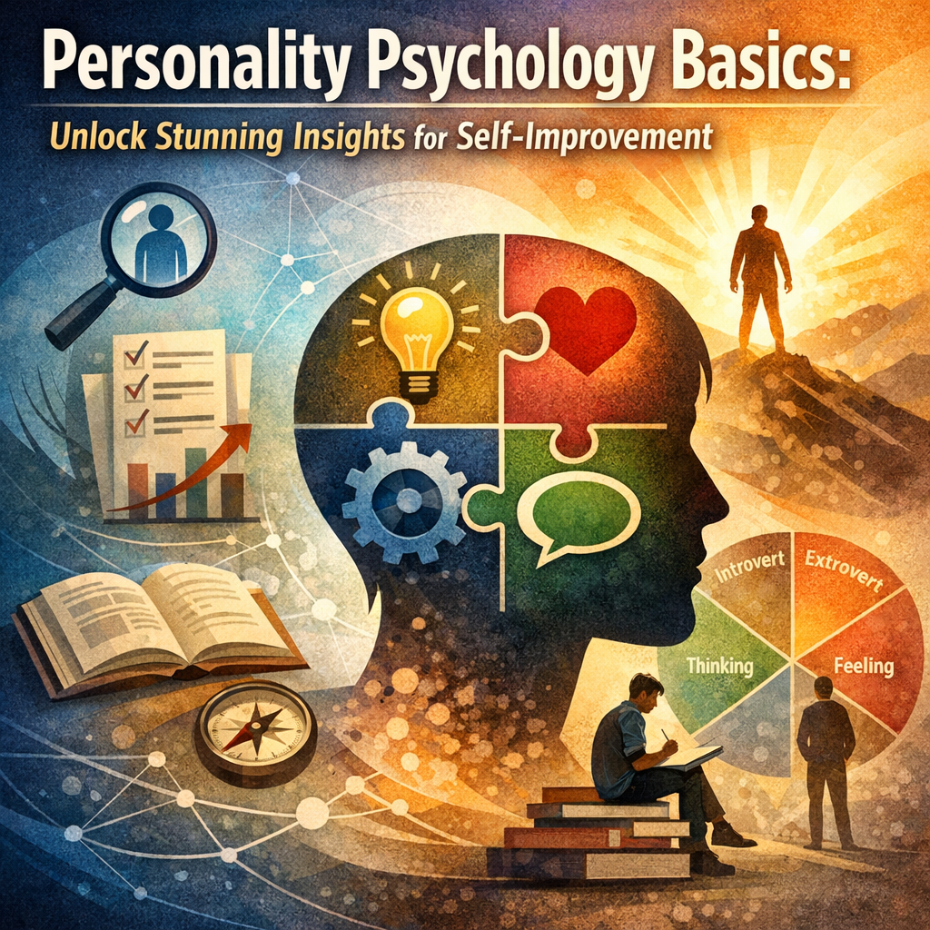 Illustration of Personality Psychology Basics: Unlock Stunning Insights for Self-Improvement