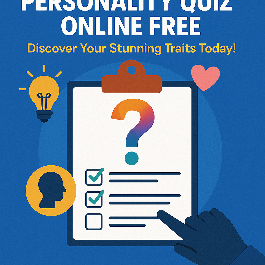 Personality Quiz Online Free: Discover Your Stunning Traits Today!