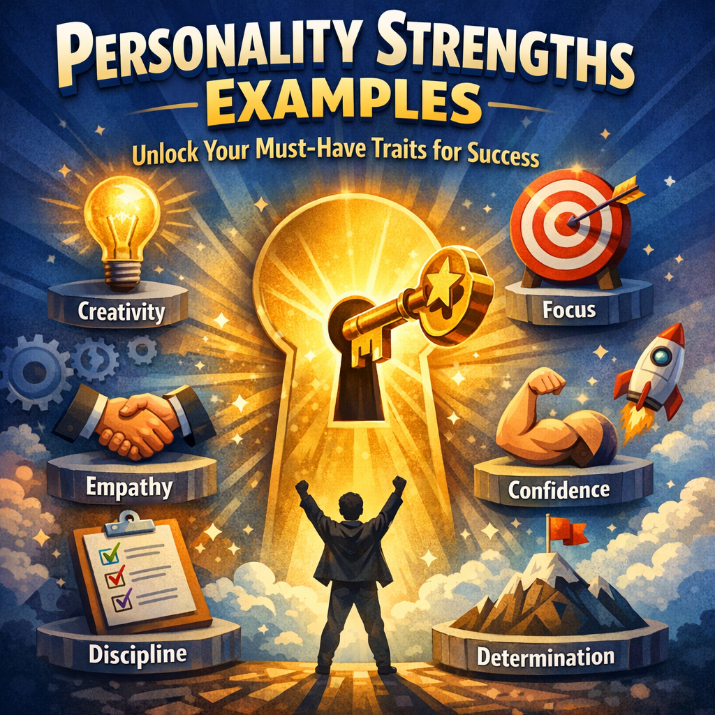 Personality Strengths Examples: Unlock Your Must-Have Traits for Success