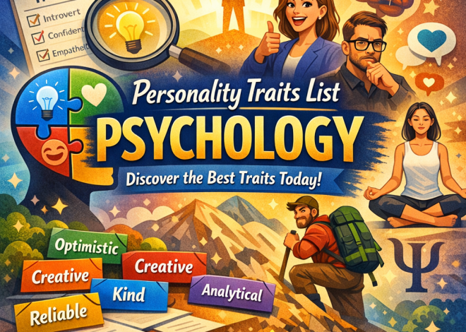 Personality Traits List Psychology: Discover the Best Traits Today!