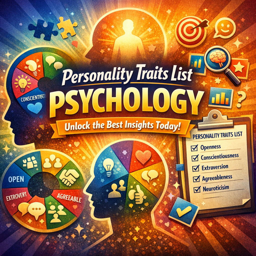 Personality Traits List Psychology: Unlock the Best Insights Today!