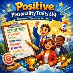 Illustration of Positive Personality Traits List: Must-Have Traits for Success