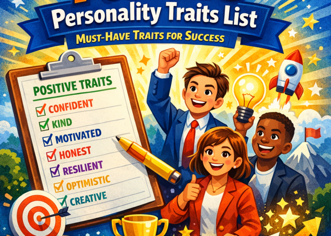 Positive Personality Traits List: Must-Have Traits for Success