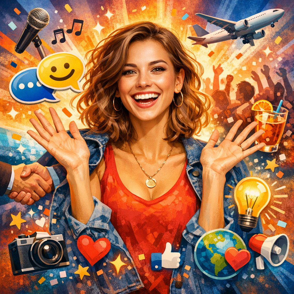 Illustration of Stunning Extrovert Personality Traits: Unlock Your Best Social Self