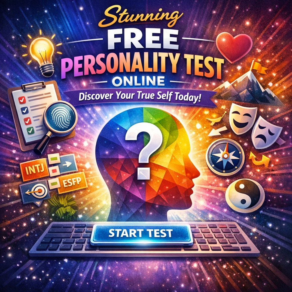 Stunning Free Personality Test Online: Discover Your True Self Today!
