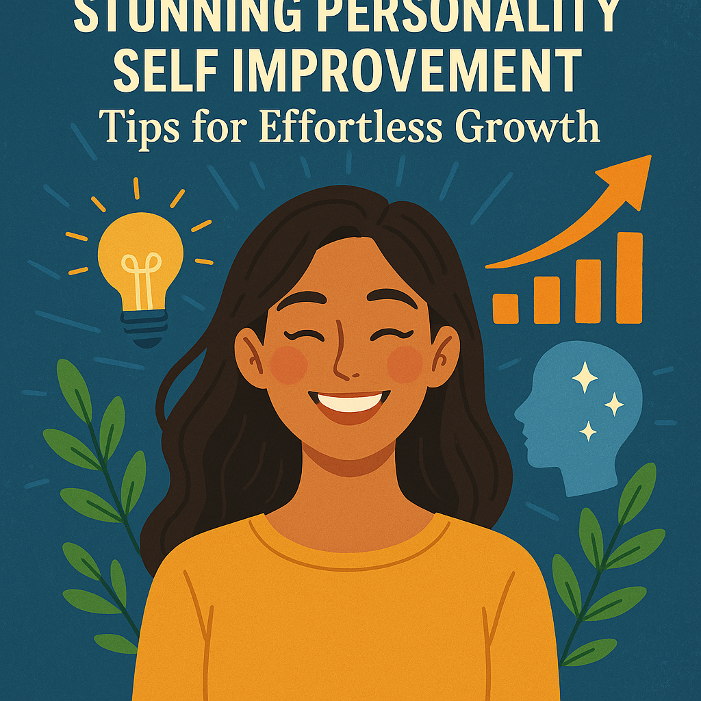 Illustration of Stunning Personality Self Improvement Tips for Effortless Growth