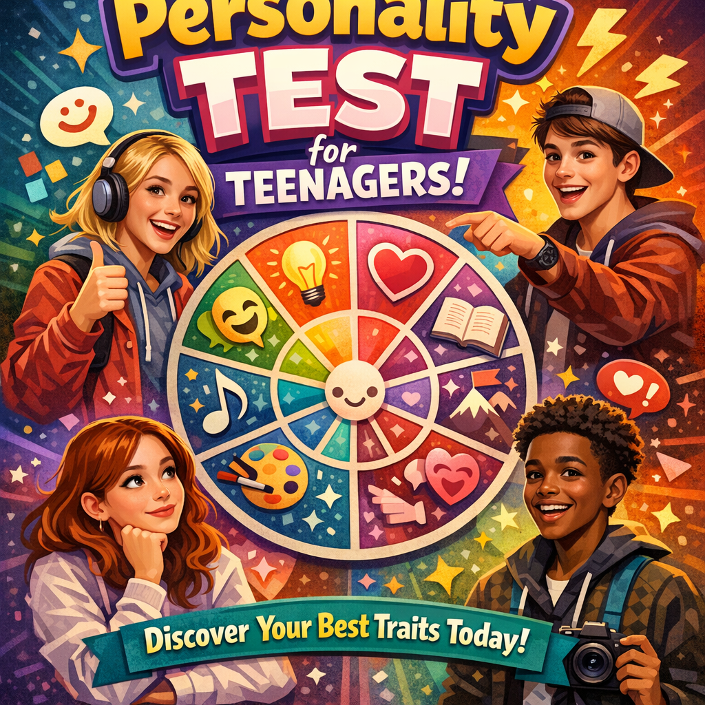 Stunning Personality Test for Teenagers: Discover Your Best Traits Today!