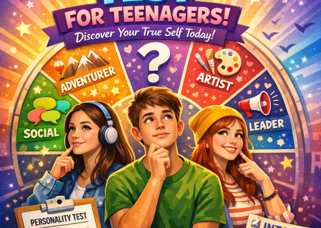 Stunning Personality Test for Teenagers: Discover Your True Self Today!