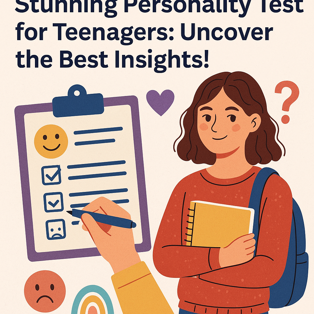 Illustration of Stunning Personality Test for Teenagers: Uncover the Best Insights!