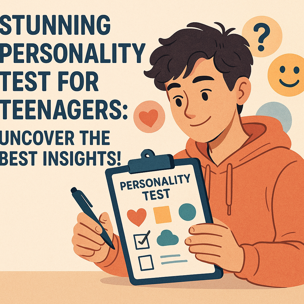 Stunning Personality Test for Teenagers: Uncover the Best Insights!